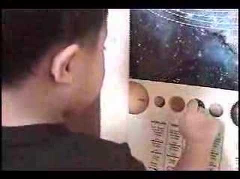 A Toddler's Lecture on the Solar System