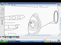 how to draw a car in ms paint nissan silvia s15