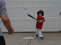 Hayden Playing Baseball Hayden Playing Baseball