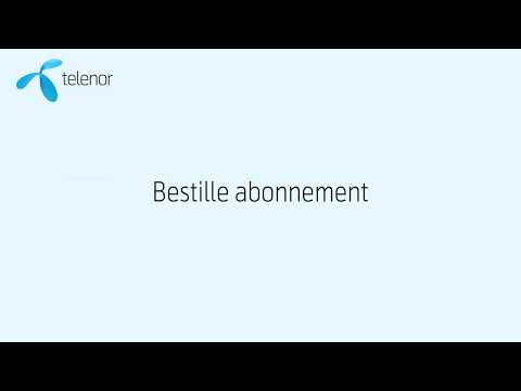 Bestille abonnement