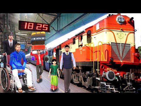 ट्रेन यात्र हनीमून Train Yatra Honeymoon Comedy Video हिंदी कहानिय Hindi Kahaniya Funny Comedy Video
