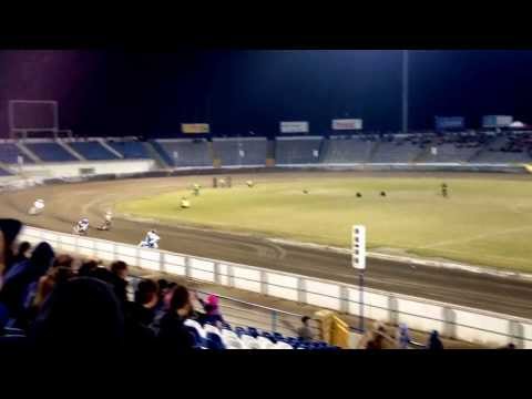 Unia Leszno vs Start Gniezno - test match 14.03.2014 HEAT... :: via YouTube Capture