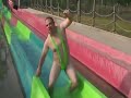 Greg T water slide wedgie