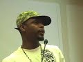 M1 of Dead Prez speaks on Capitol Hill