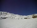 in boxershort van de piste!