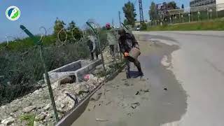 استكمال اعمال تنظيف قناة المعشوق - البرج الشمالي