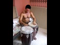 Williams Herrera Ramos performs solo on congas 1 of 2