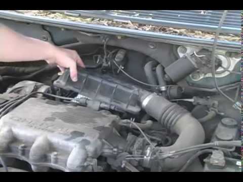 Replace the Air Filter in a 1991-1995 Dodge Caravan