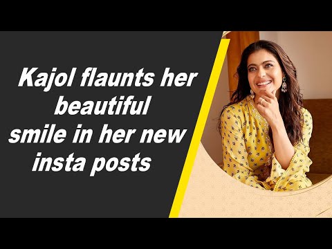 Kajol flaunts her beautiful smile in her new insta posts