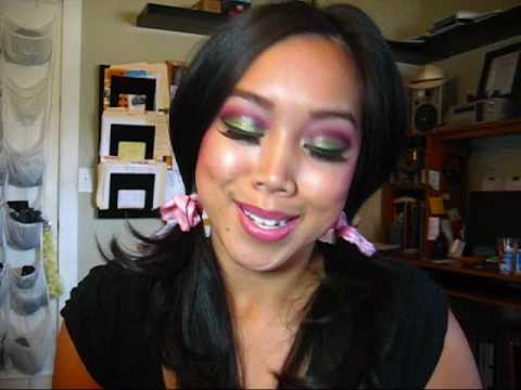 barbie makeup look. Make-up Tutorial: Barbie bright and bold!