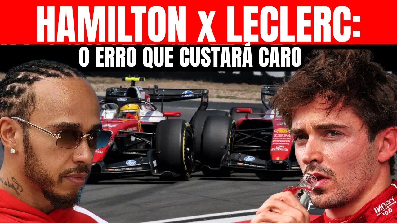A Guerra na Ferrari: Hamilton x LeclerC pode custar o campeonato?