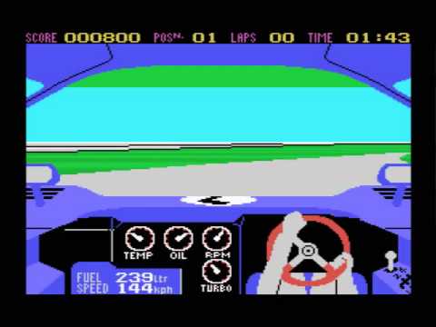 Le Mans (1984, MSX, Electric Software)