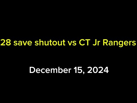 Game against CT Rangers