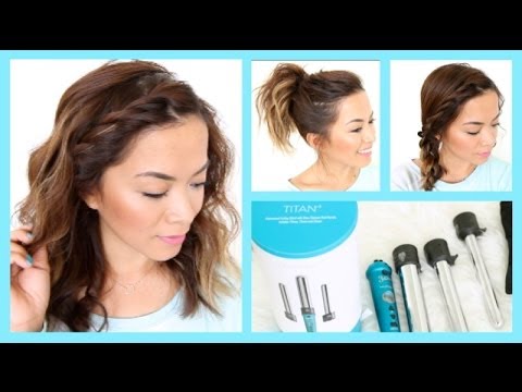 how to easy hairstyles for short hair