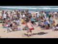 Bondi Beach Gets Flipped! Towel Surfing - Flip Video Flash Mob