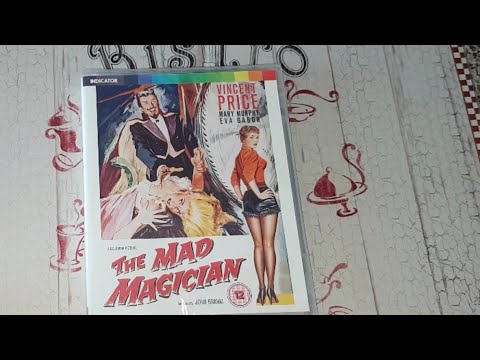 The Mad Magician 3D Blu-Ray Indicator Blu-Ray Unboxing