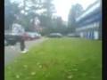 spiker and haze doing some freeruning after school