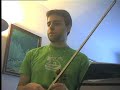 Concerning hobbits- lord of the rings (violin)