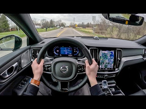 2024 Volvo V60 Recharge Polestar Engineered - POV Test Drive (Binaural Audio)