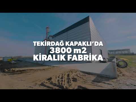 Kapaklı Karaağaç Osb'de 3800m2 Kiralık Depo Antrepo