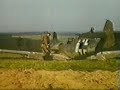 CRASHED ME109 IN FRANCE 1944