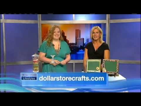 Crafts - Heather Mann of DollarStoreCrafts.com appears on Fox 12 Portland, Oregon's morning show More Good Day Oregon with her dollar store craft ideas. Projects in t...