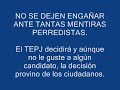 respuesta al video falsa la agresión a calderón