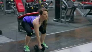 One-Arm Dumbbell Deadlift Video