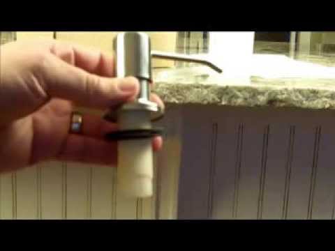 how to repair kwc soap dispenser