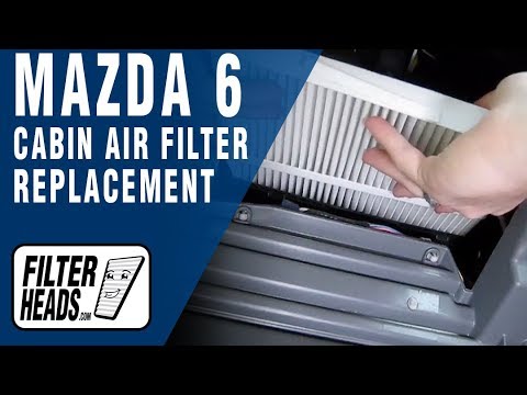 Cabin air filter replacement- Mazda6