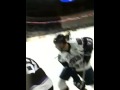 Tulsa Oilers Goalie Fight