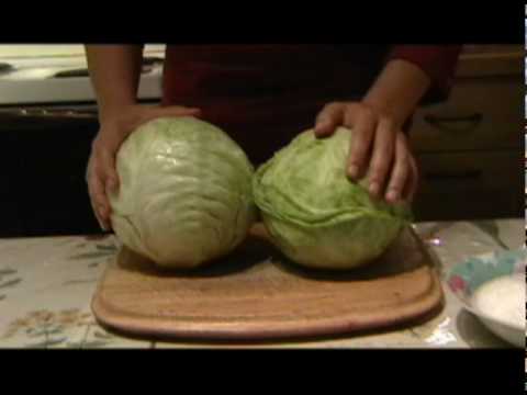 pickeled - www.choose-healthy-food.com provides step by step instructions how to make pickled cabbage, a health food from Eastern Europe. Staple of the Eastern European...