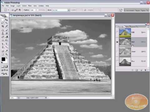 Photoshop - Black & White effect 