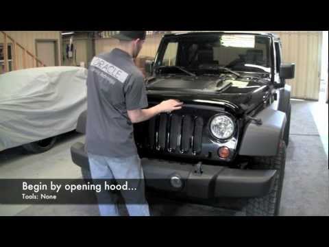 Jeep Wrangler JK Headlight and Fog Light Removal Guide DIY by Advanced Automotive Concepts