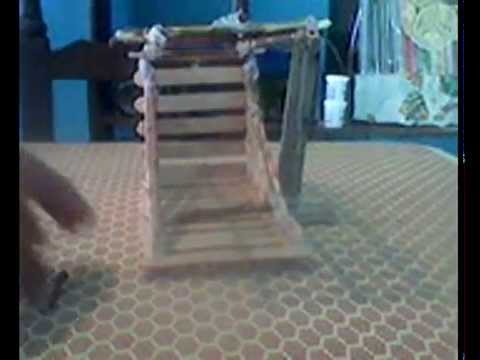 trampa para aves - si les gusta denle like y comenta cualquier duda q tngas.