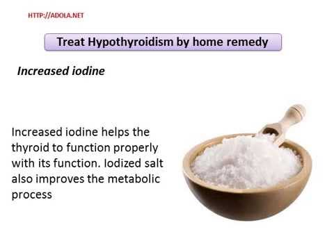how to treat tsh