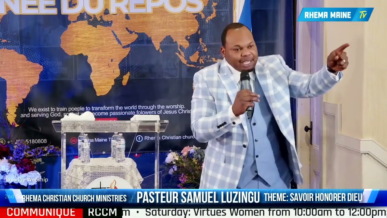 Savoir Honorer Dieu  I  Pasteur Samuel Luzingu  I  Rhema Church