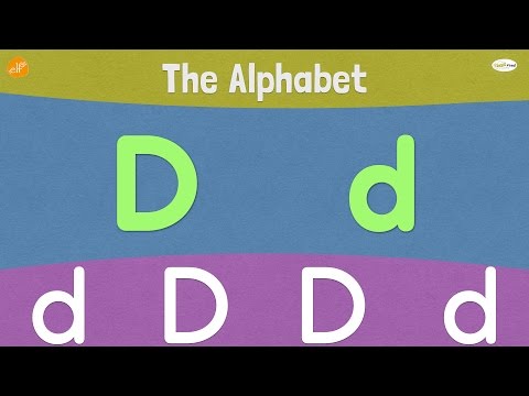 Letter D 