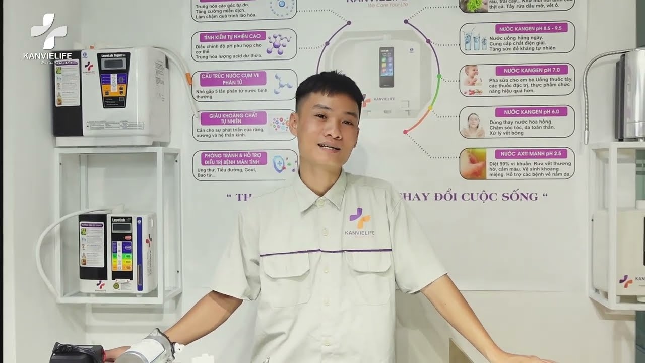 Hướng Dẫn Lắp Đặt Chi Tiết Máy K8 - Máy Lọc Nước ion Kiềm (Kỹ Thuật Kanvielife thực hiện)