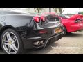 Black Ferrari F430 Sound!! Revs + acceleration!! - 1080p HD