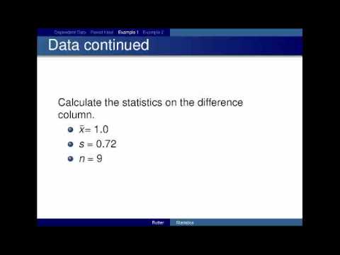 how to perform a paired t test in r