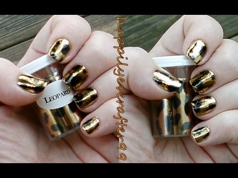 how to apply nail foils