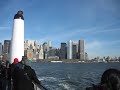 nyc: ferry to statue liberty island.