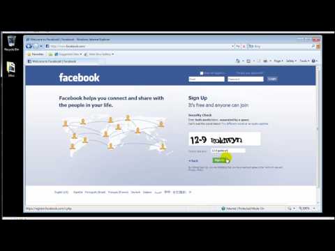 how to create facebook