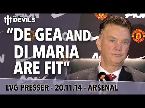 Rooney is Remarkable! | Arsenal vs Manchester United | Van Gaal Press Conference