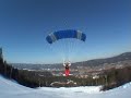 Tom Borgen - Parachute in ski slope