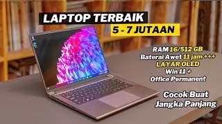 LAPTOP 5 - 7 JUTAAN TERBAIK DESEMBER 2025 Buat Kerja, Desain Grafis, Gaming, Editing