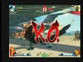 street fighter 4 - versus game - balrog (vega) versus zangief - zangief new color