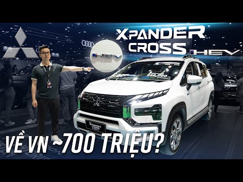 Xem nhanh Mitsubishi Xpander Cross HEV: chỉ 5.2L/100km, cần số điện tử, 7 chế độ lái!