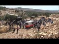 Evacuation of Injured Palestinian youth, 'Urif, 26.5.2012